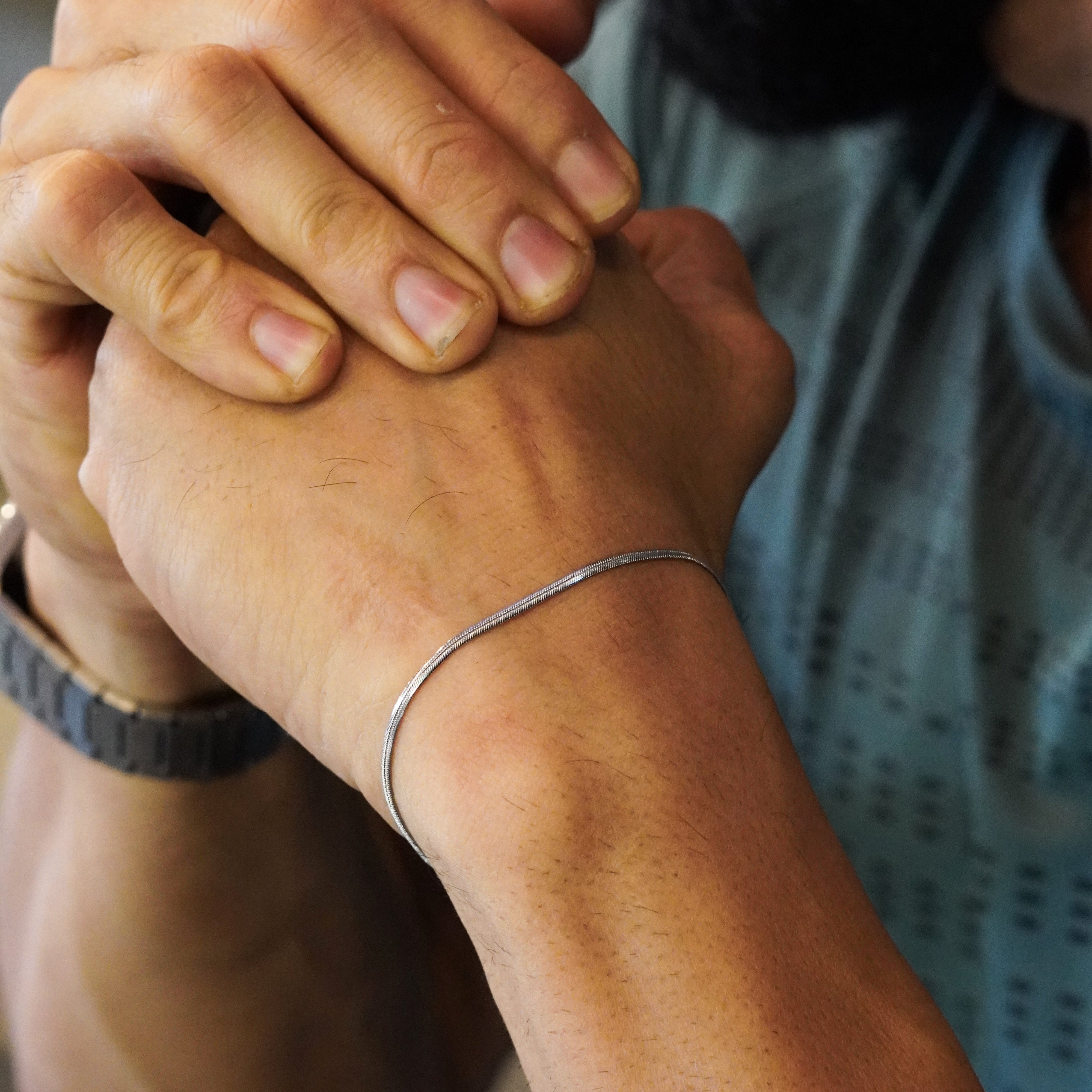 1MM Herringbone Bracelet