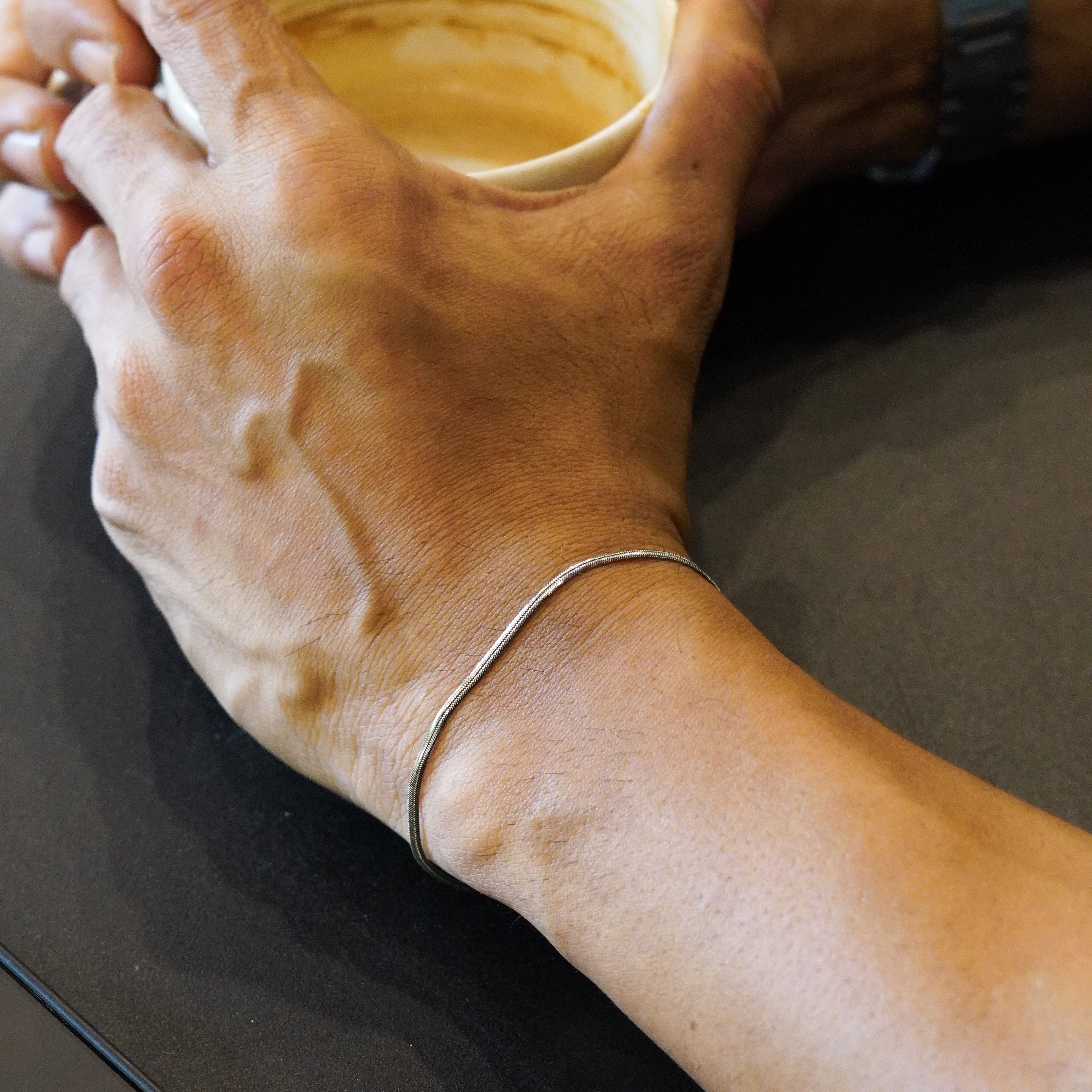 1MM Herringbone Bracelet