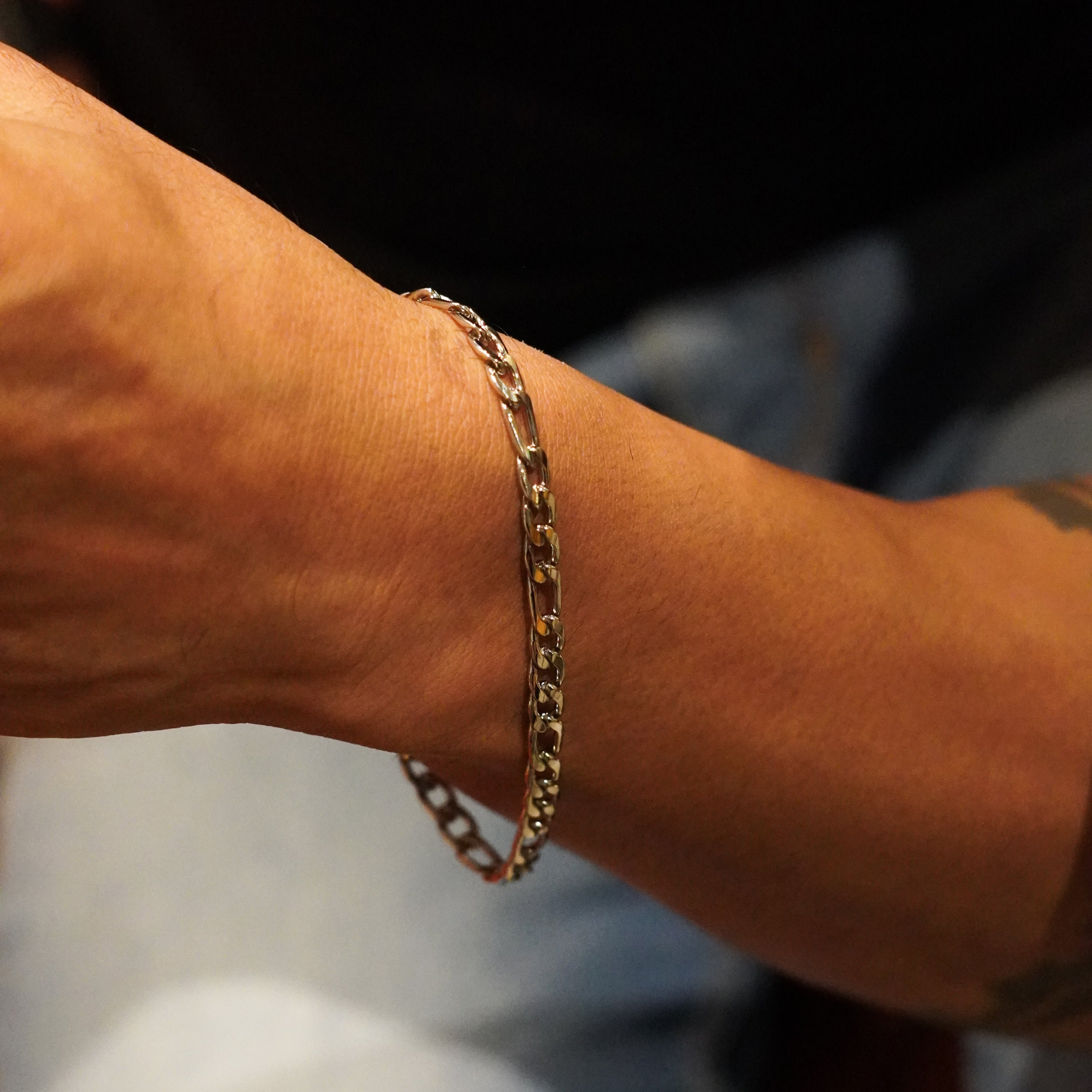 5MM Figaro Bracelet