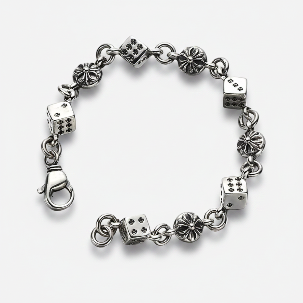 Fleur Dice Bracelet