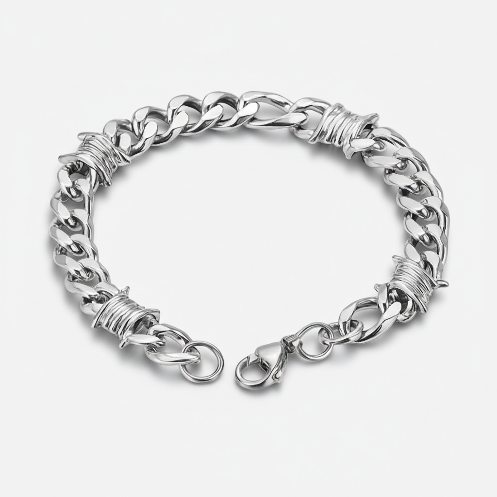 Barbed Cuban Bracelet