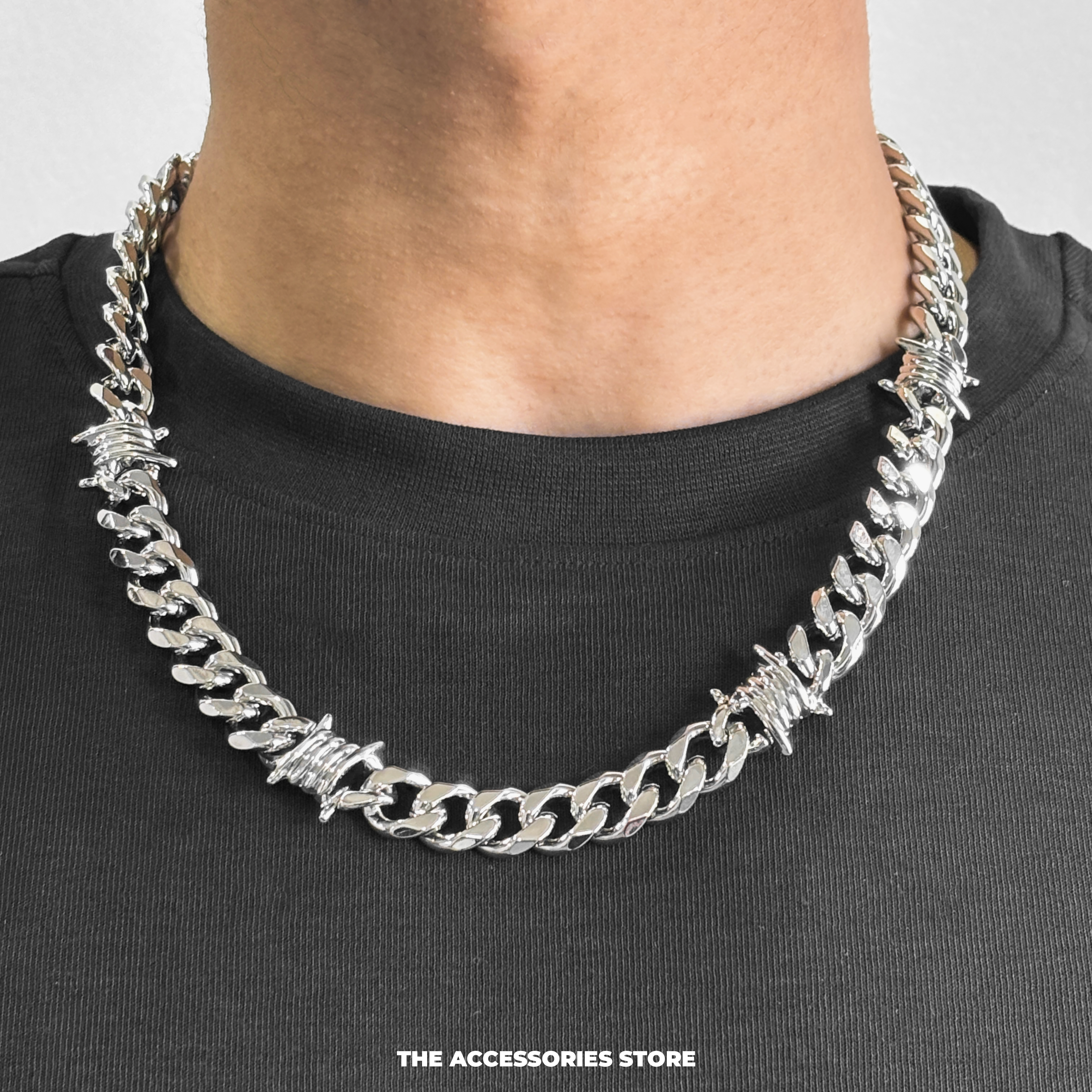 Barbed Cuban Chain
