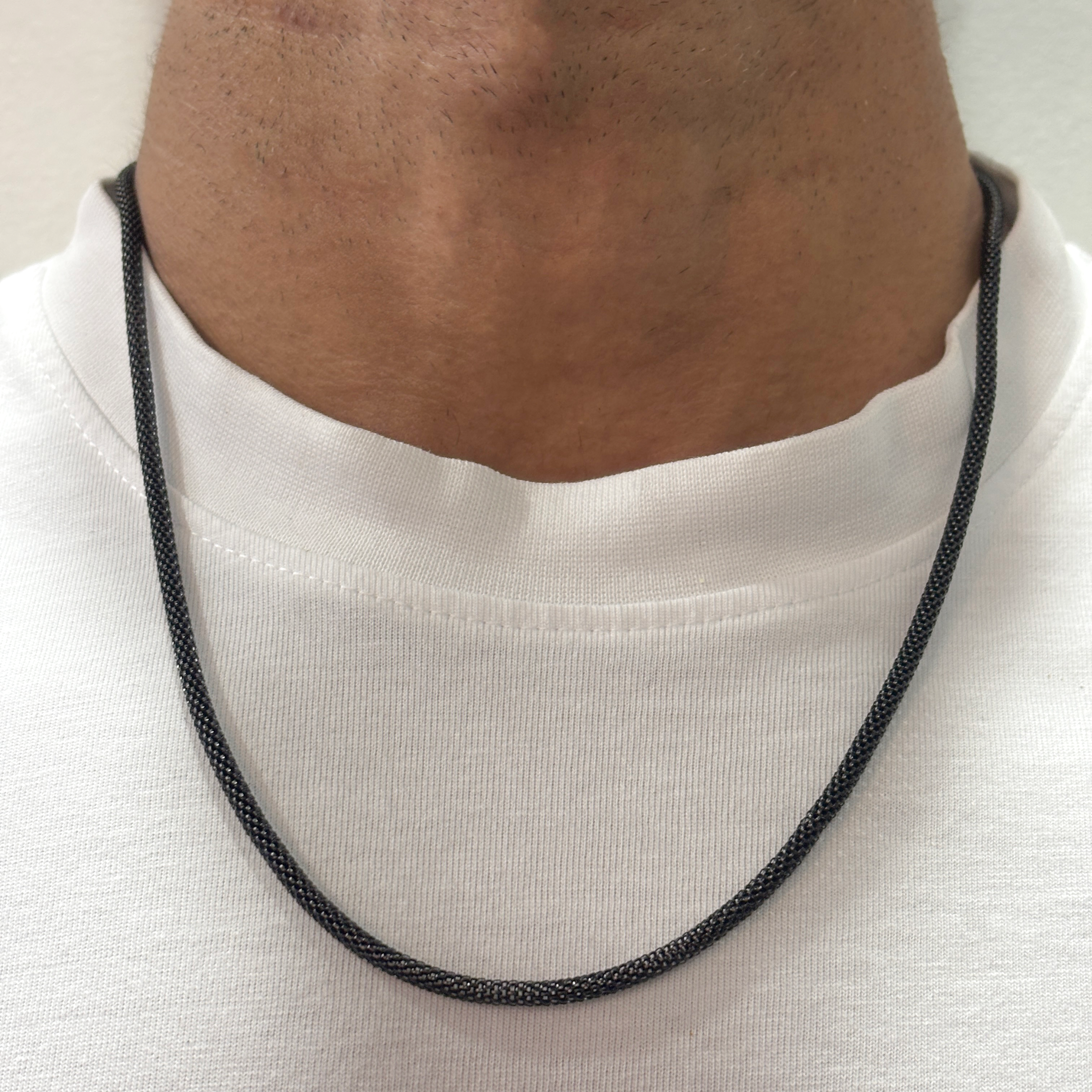 Black Mesh Chain 3MM