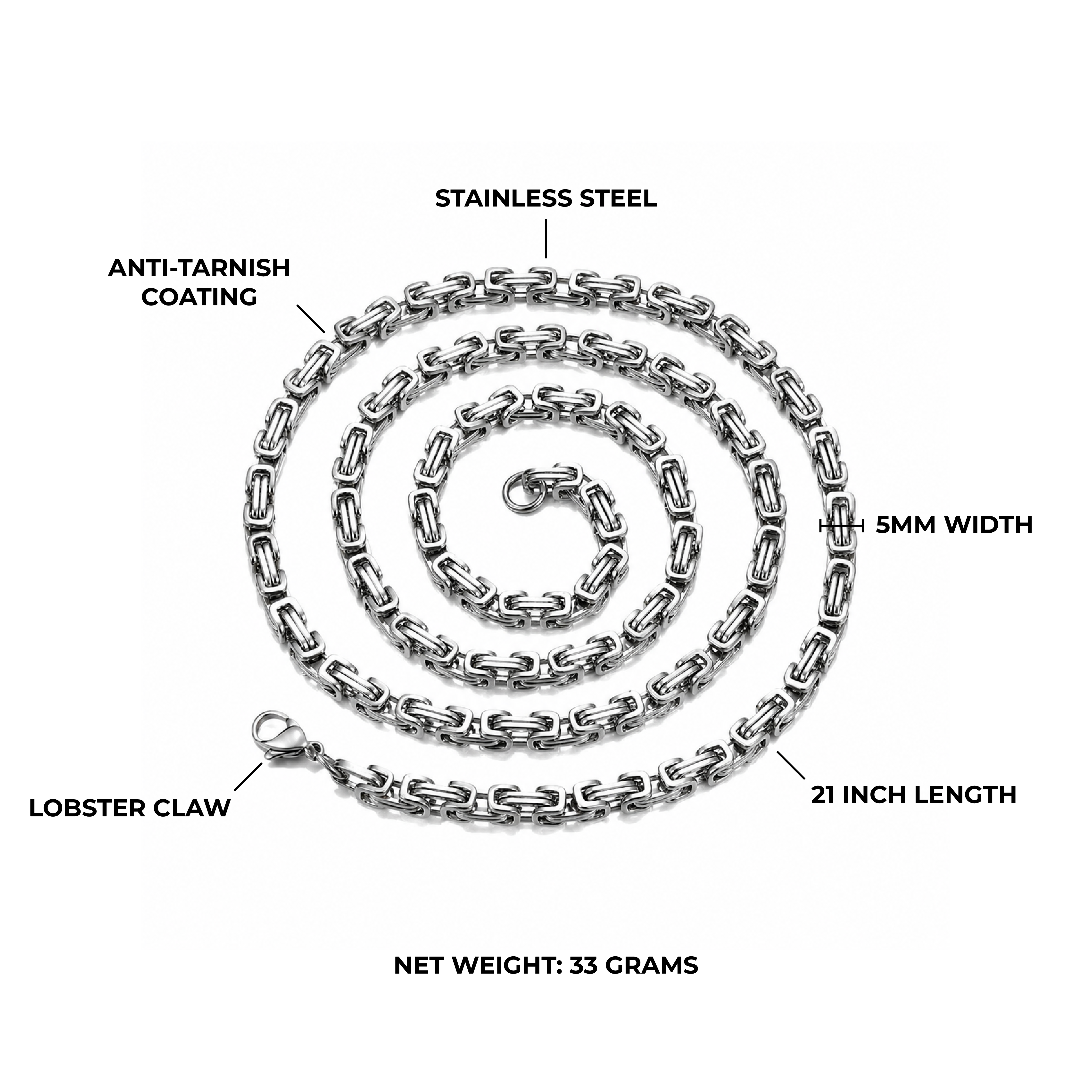 Byzantine Chain 4MM