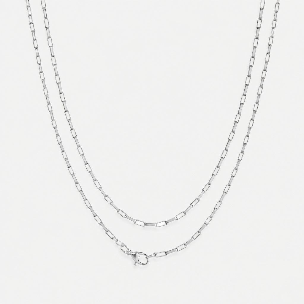 Paperclip Chain + Bracelet Combo