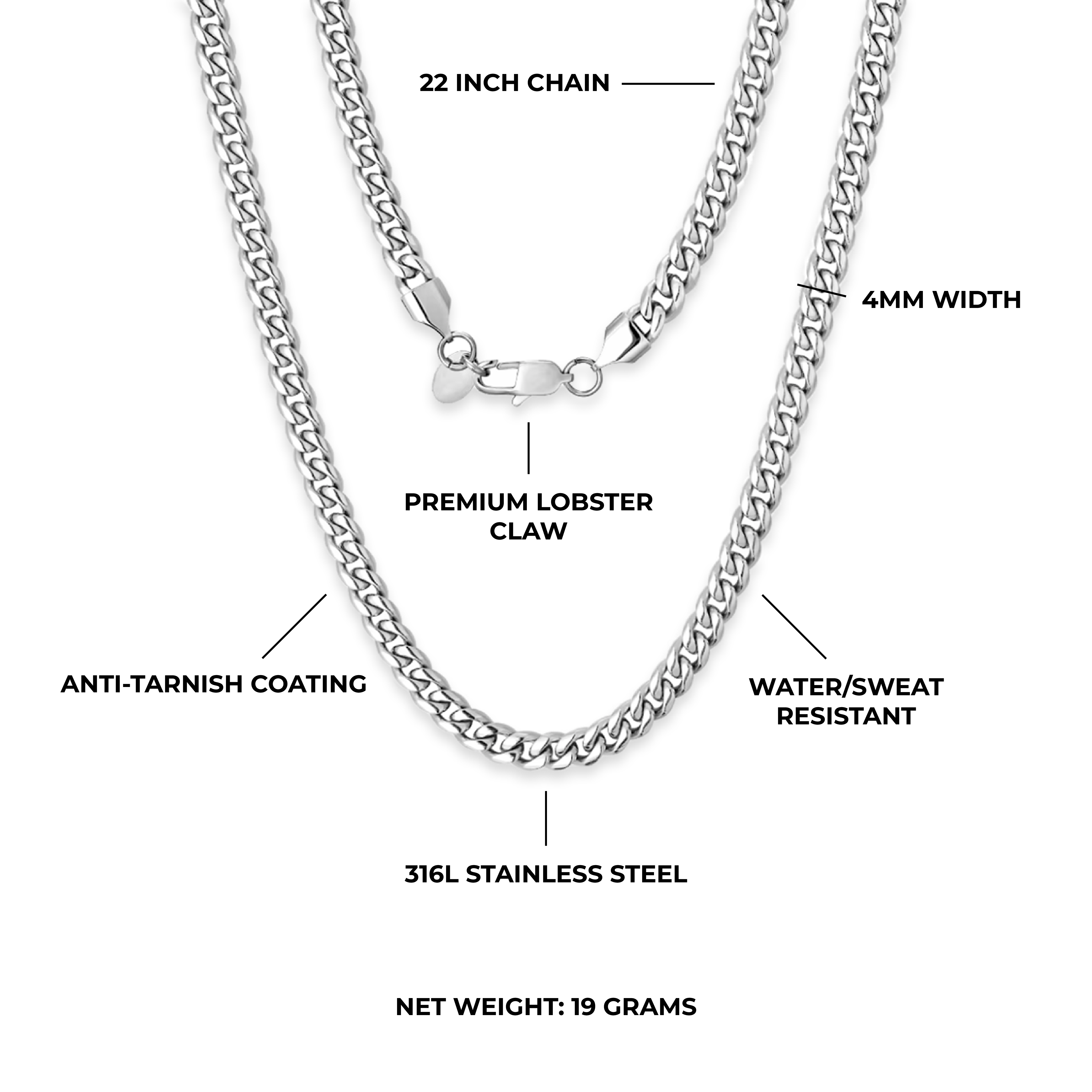 Signature Cuban Chain 4MM