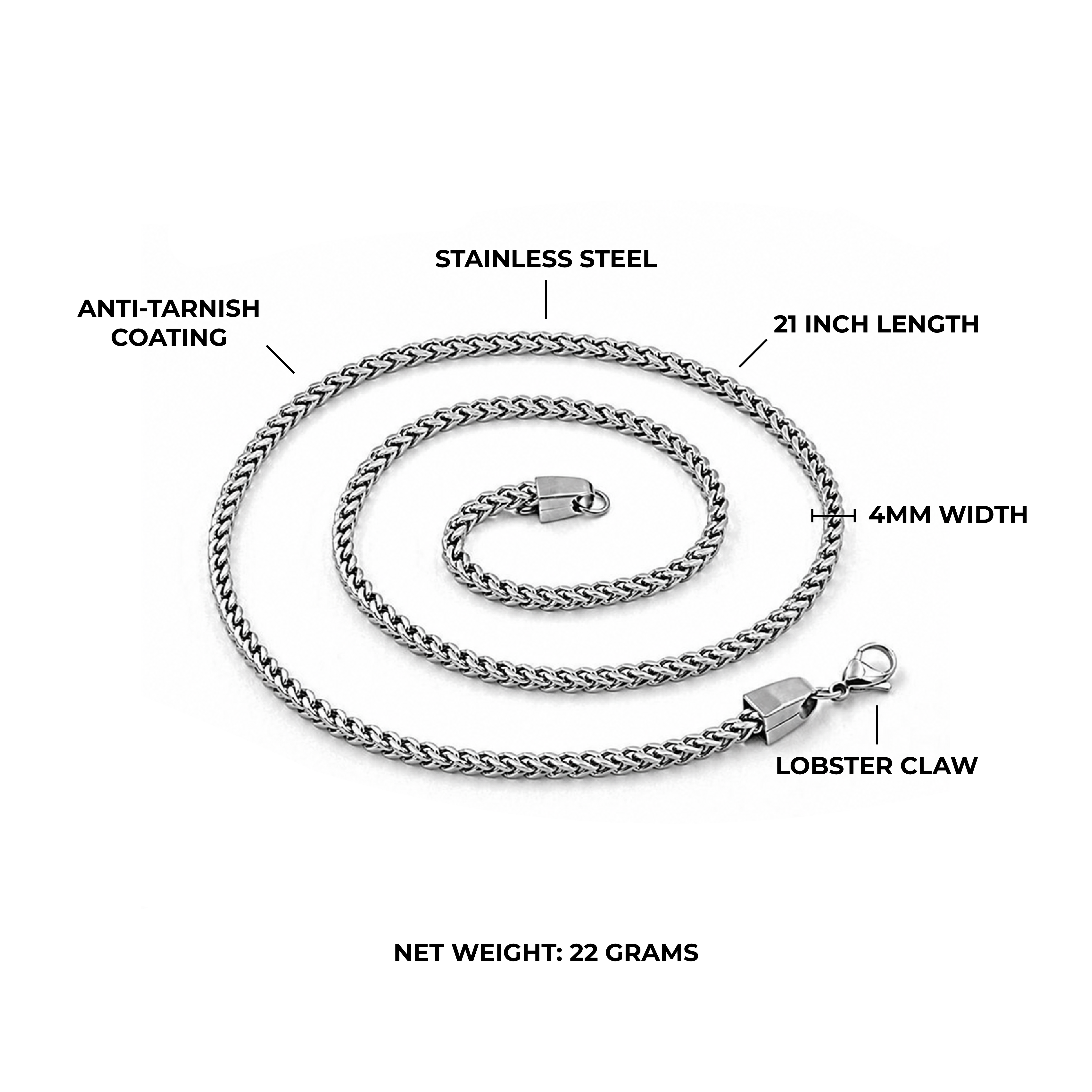 Curb Chain 3MM