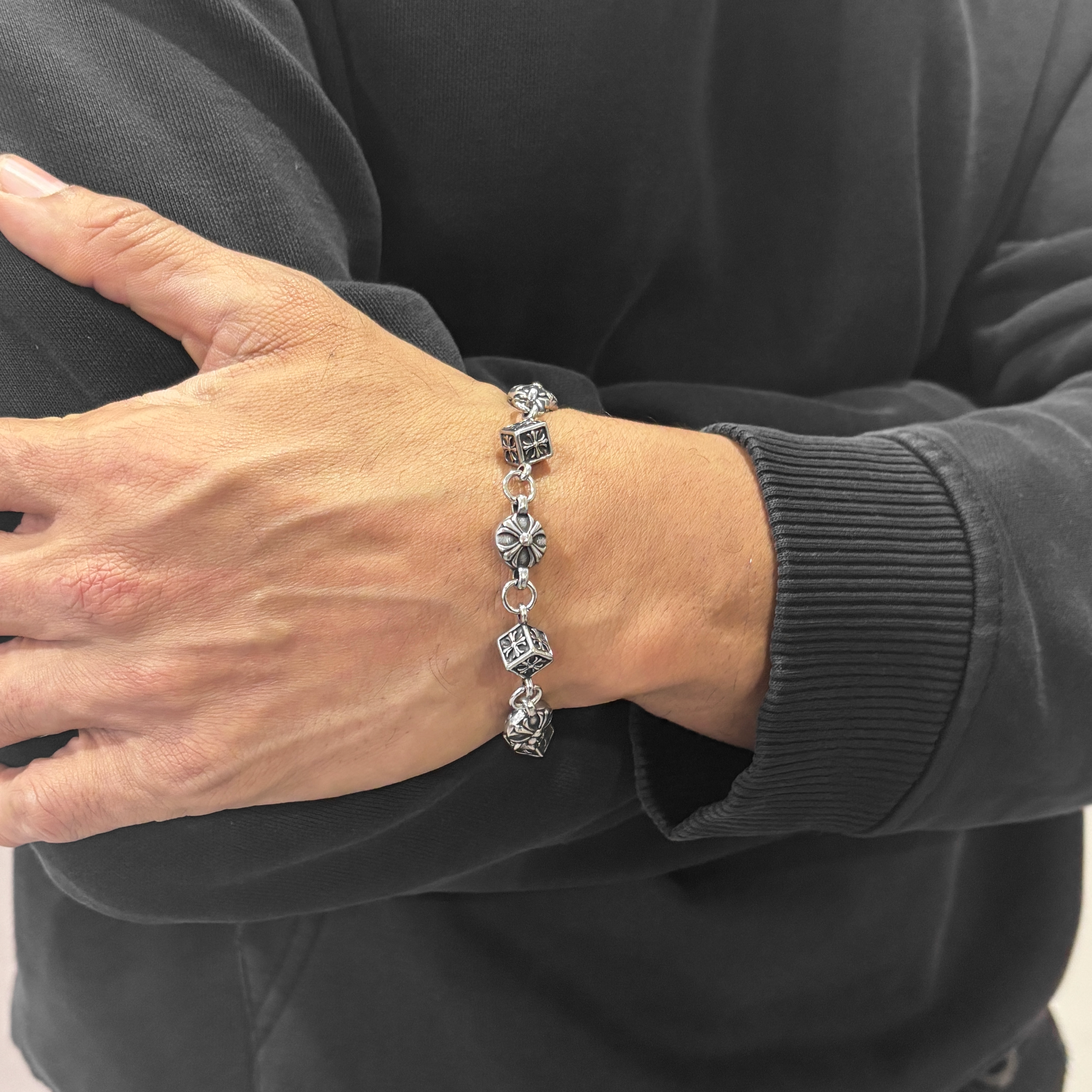 Fleur Dice Bracelet