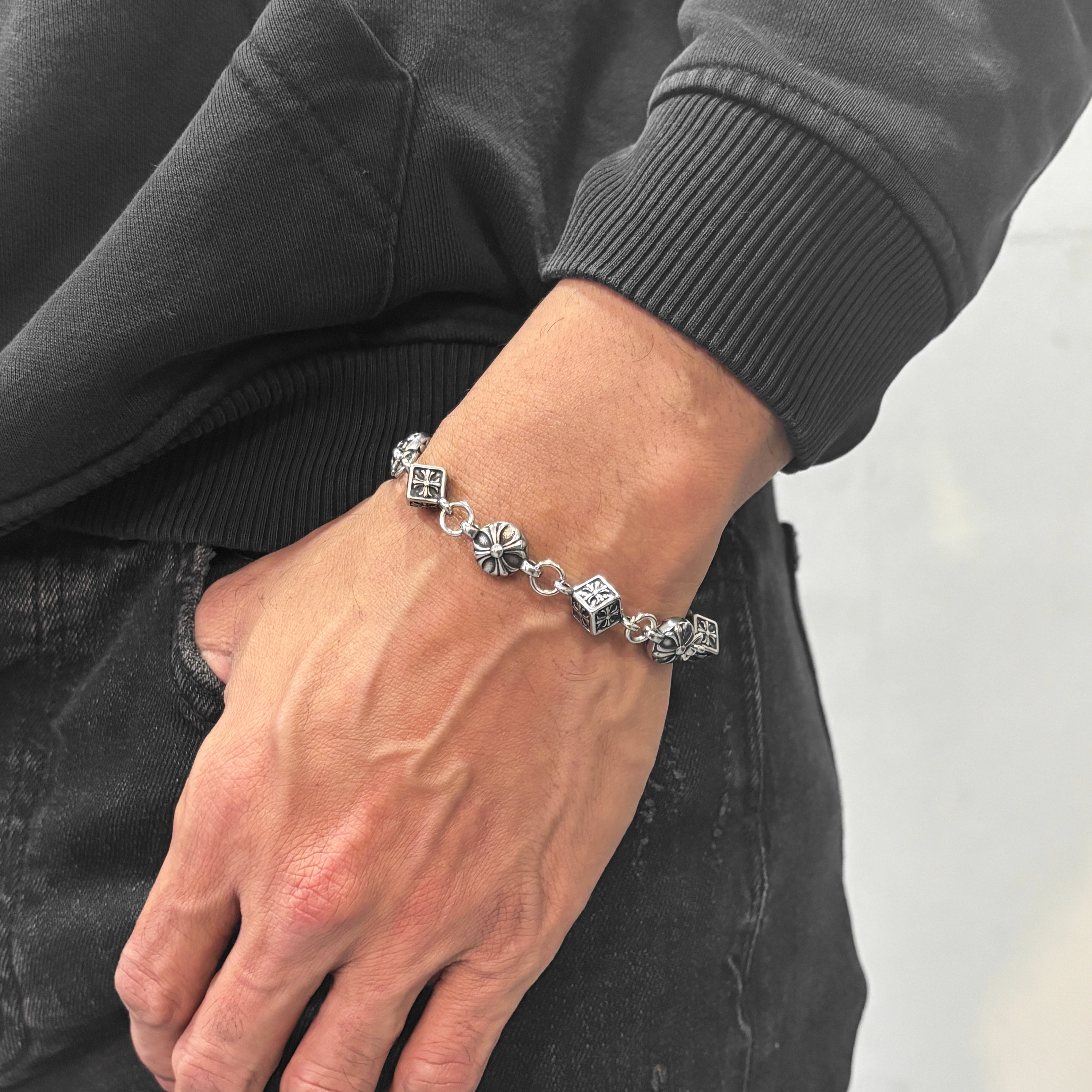 Fleur Dice Bracelet