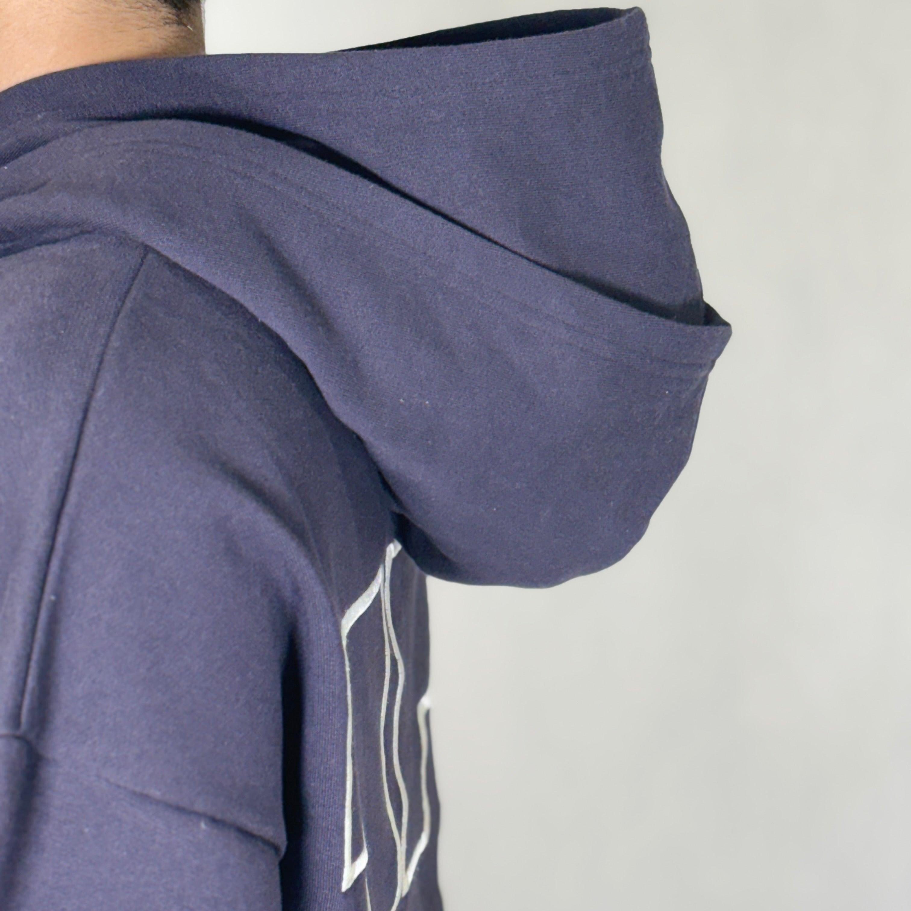 Double Layered Hoodie Onyx Black