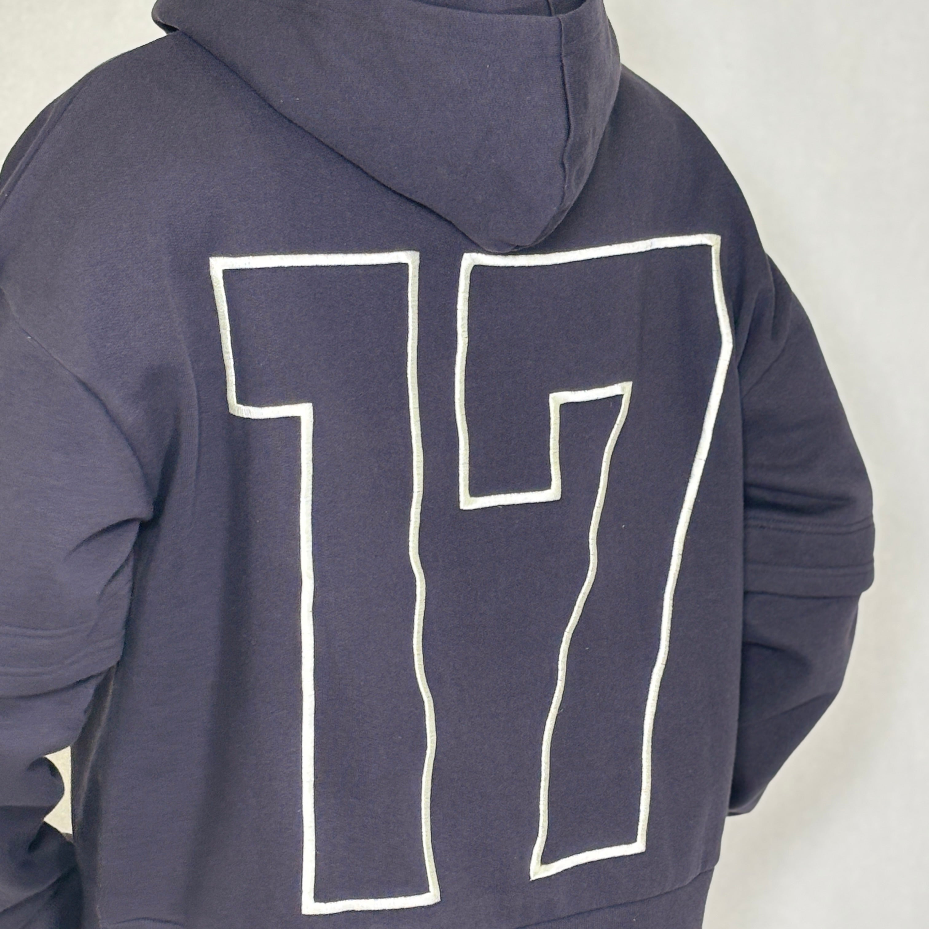 Double Layered Hoodie Onyx Black