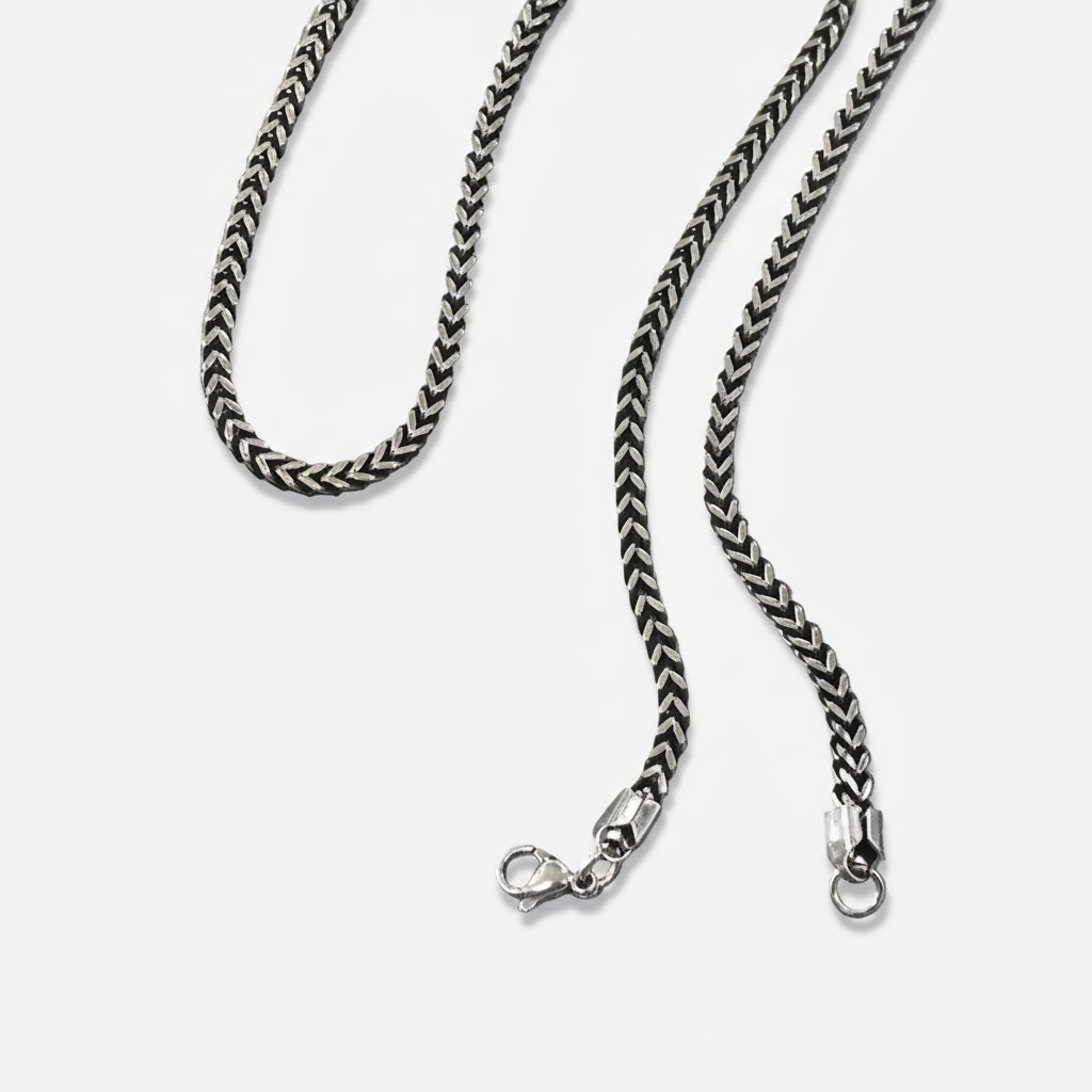 Obsidian Curb Chain 3MM