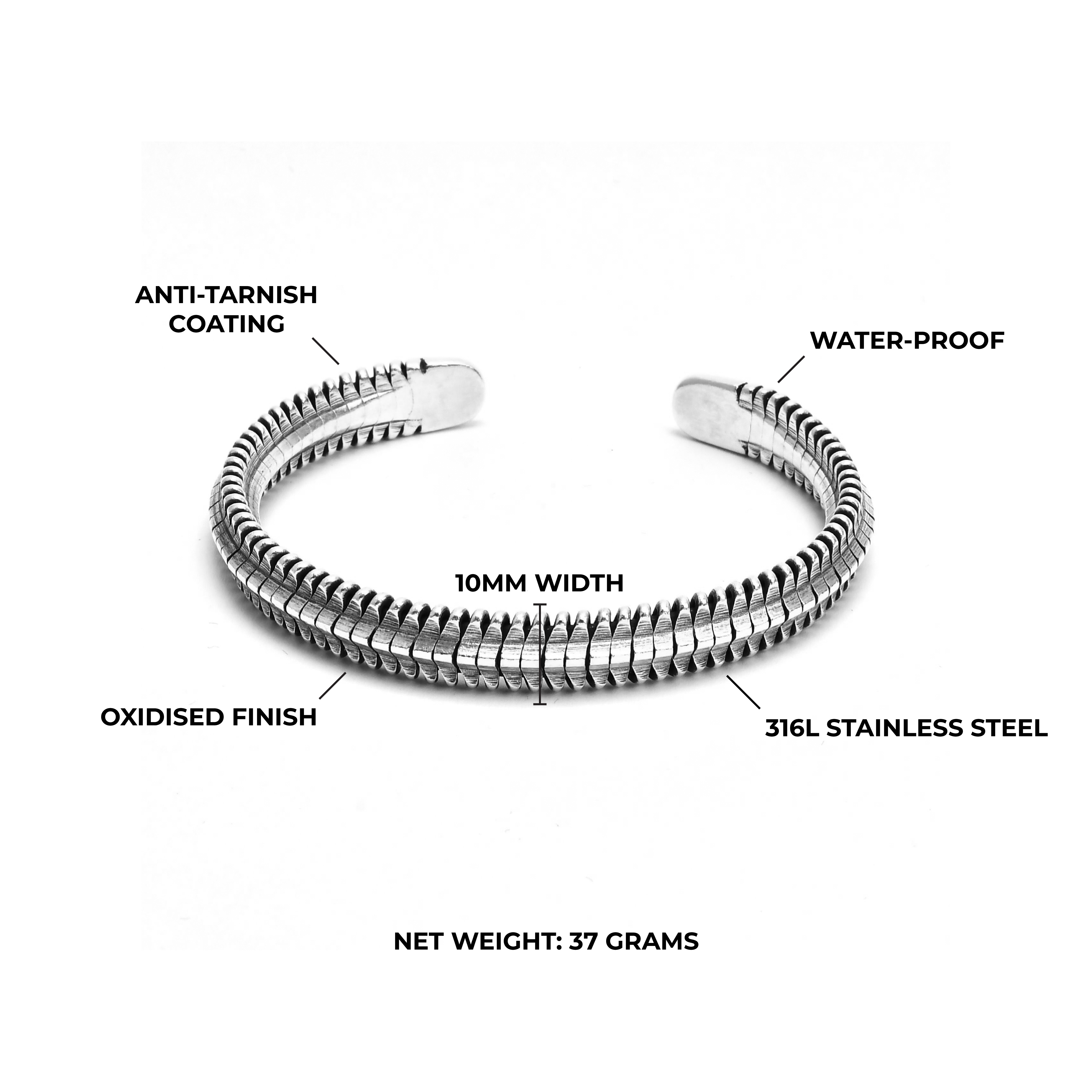 Ridge Open Cuff