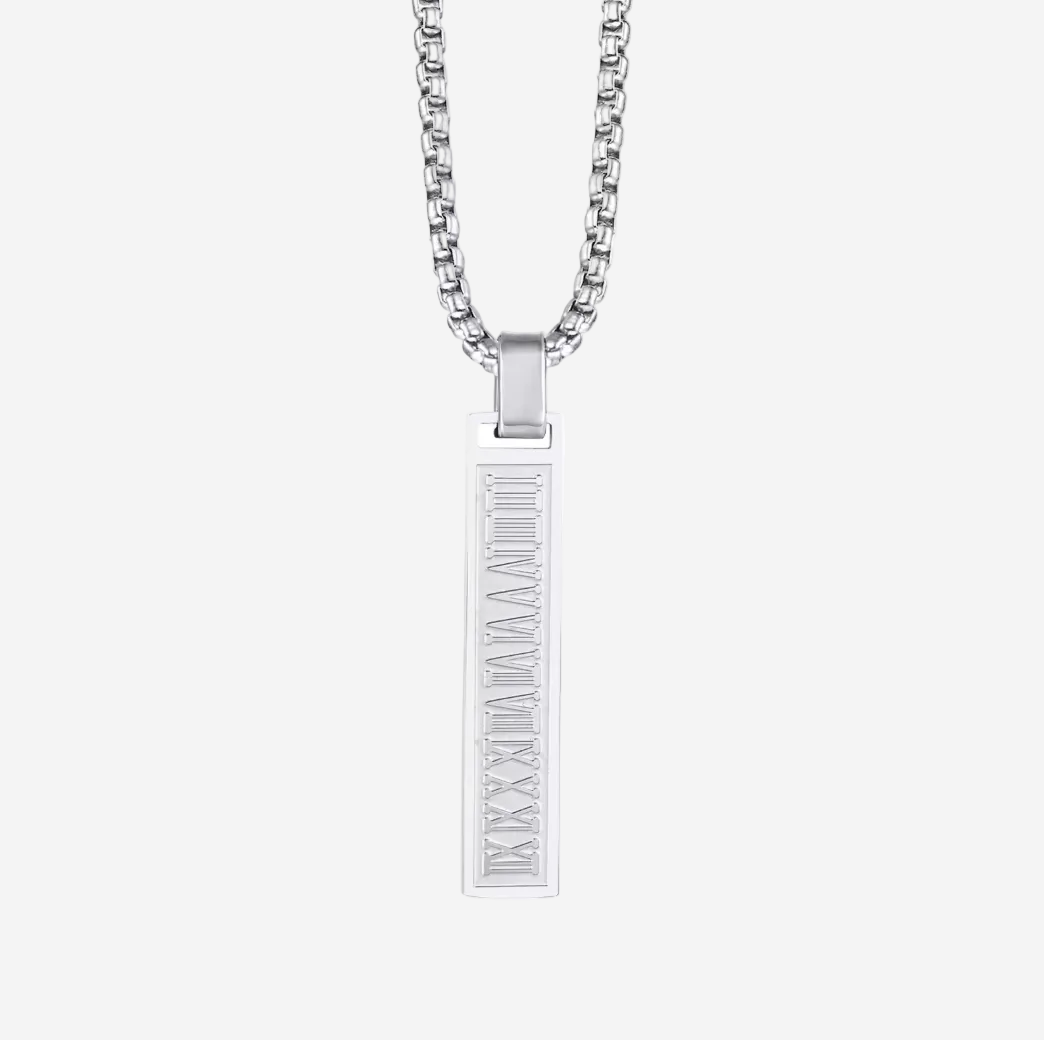 Roman Bar Pendant