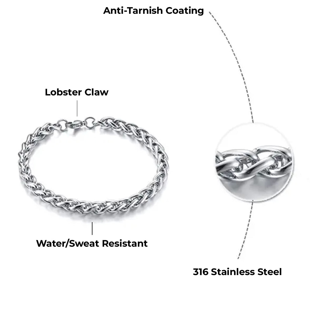 Wheat Bracelet 6MM