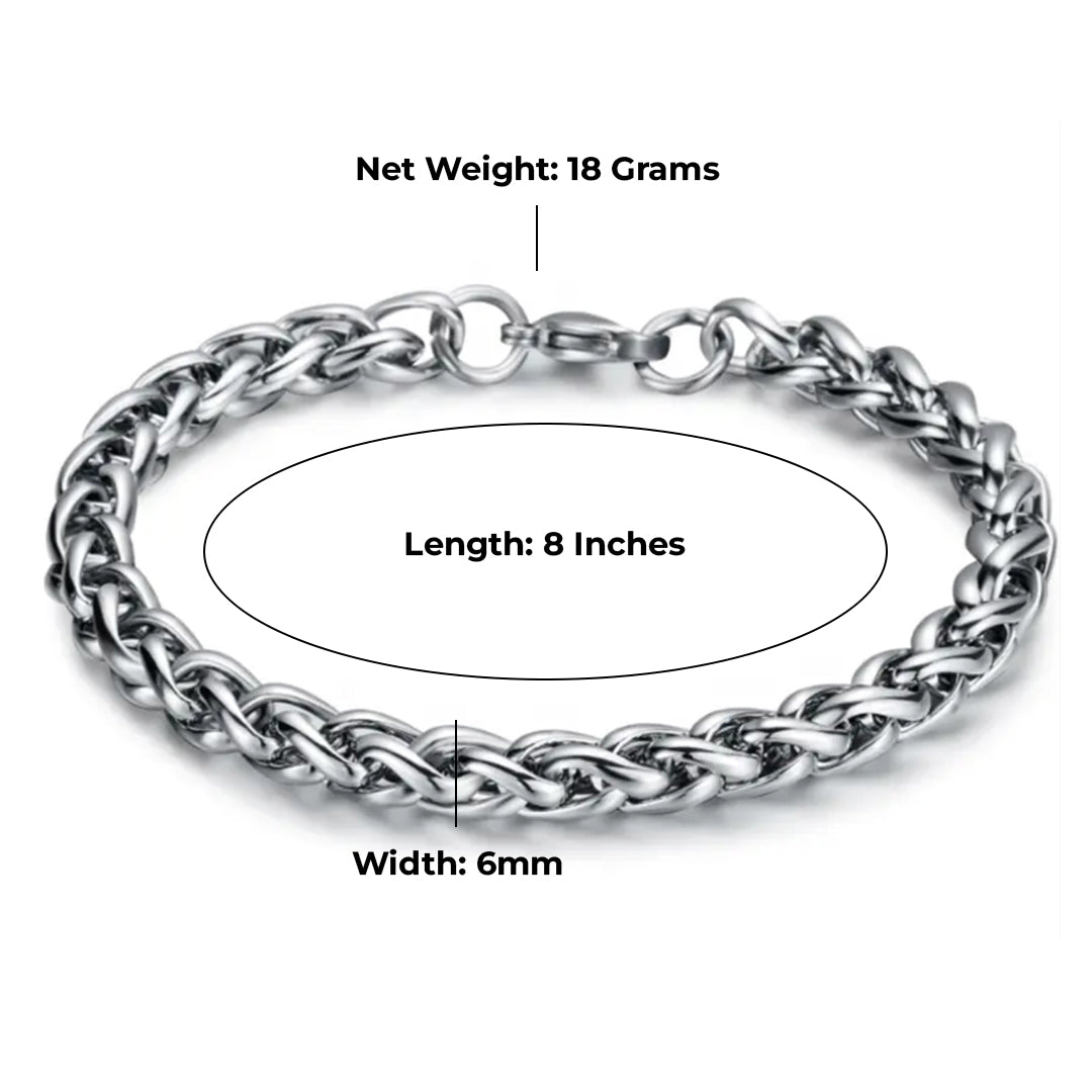 Wheat Bracelet 6MM