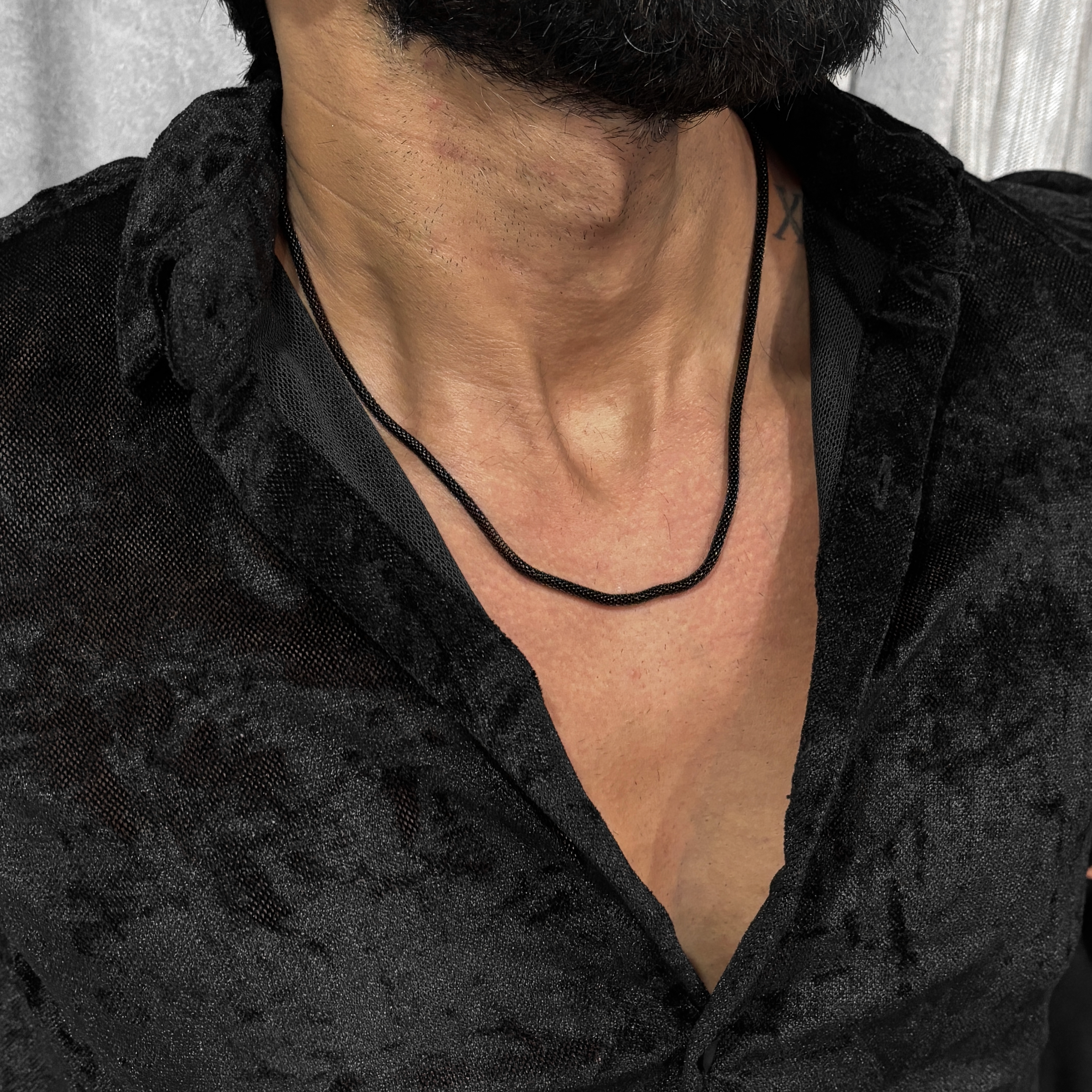 Black Mesh Chain 3MM