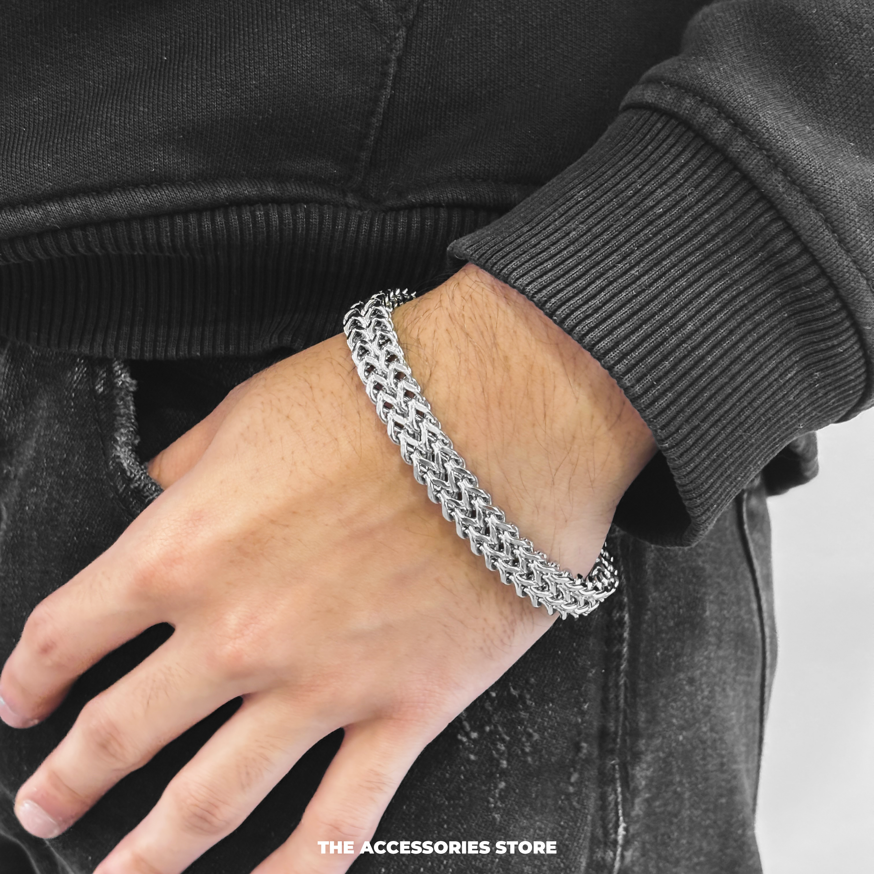 Dual Curb Bracelet 10MM