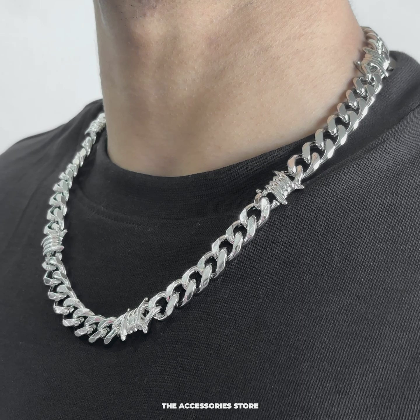 Barbed Cuban Chain