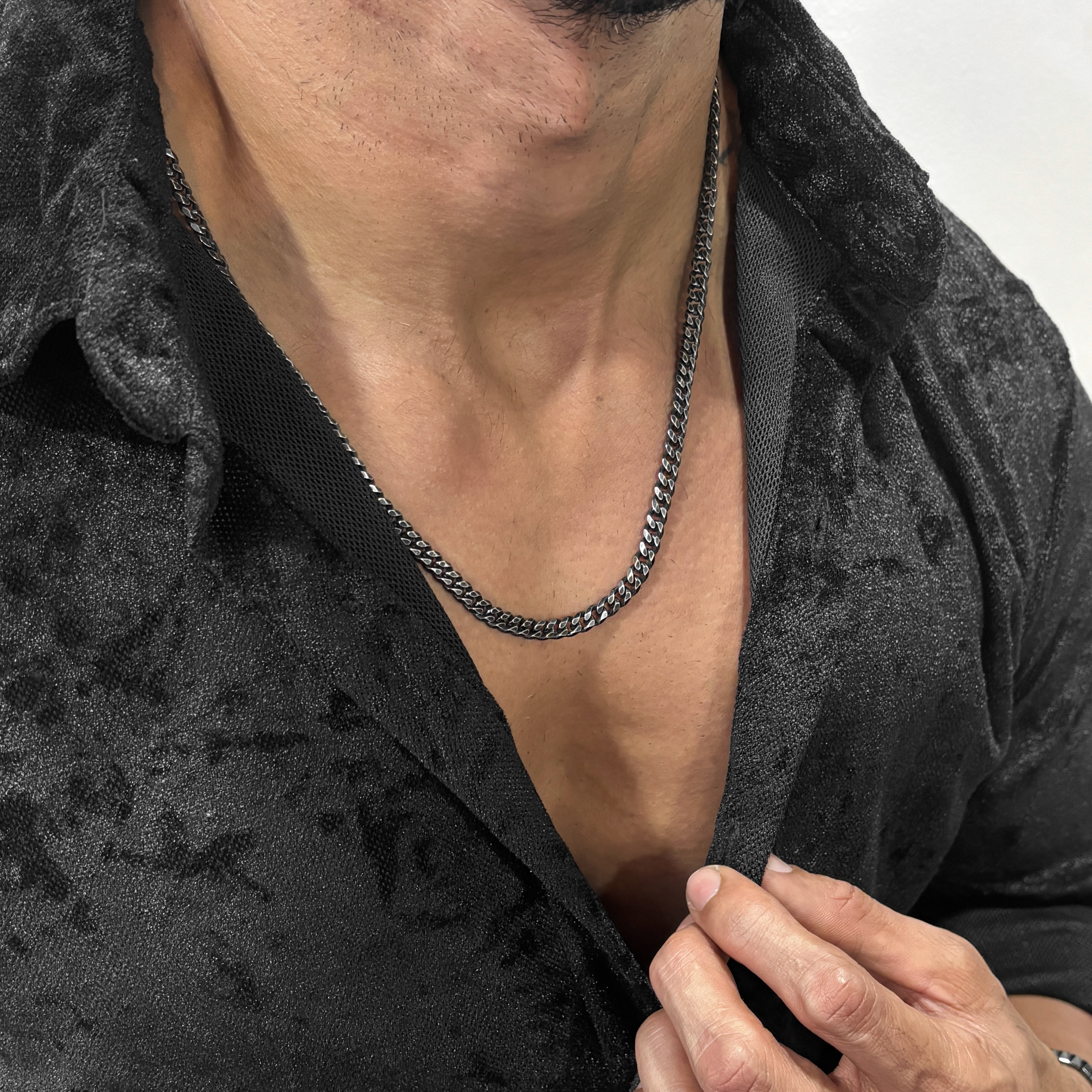 Smoked Cuban Chain 5MM