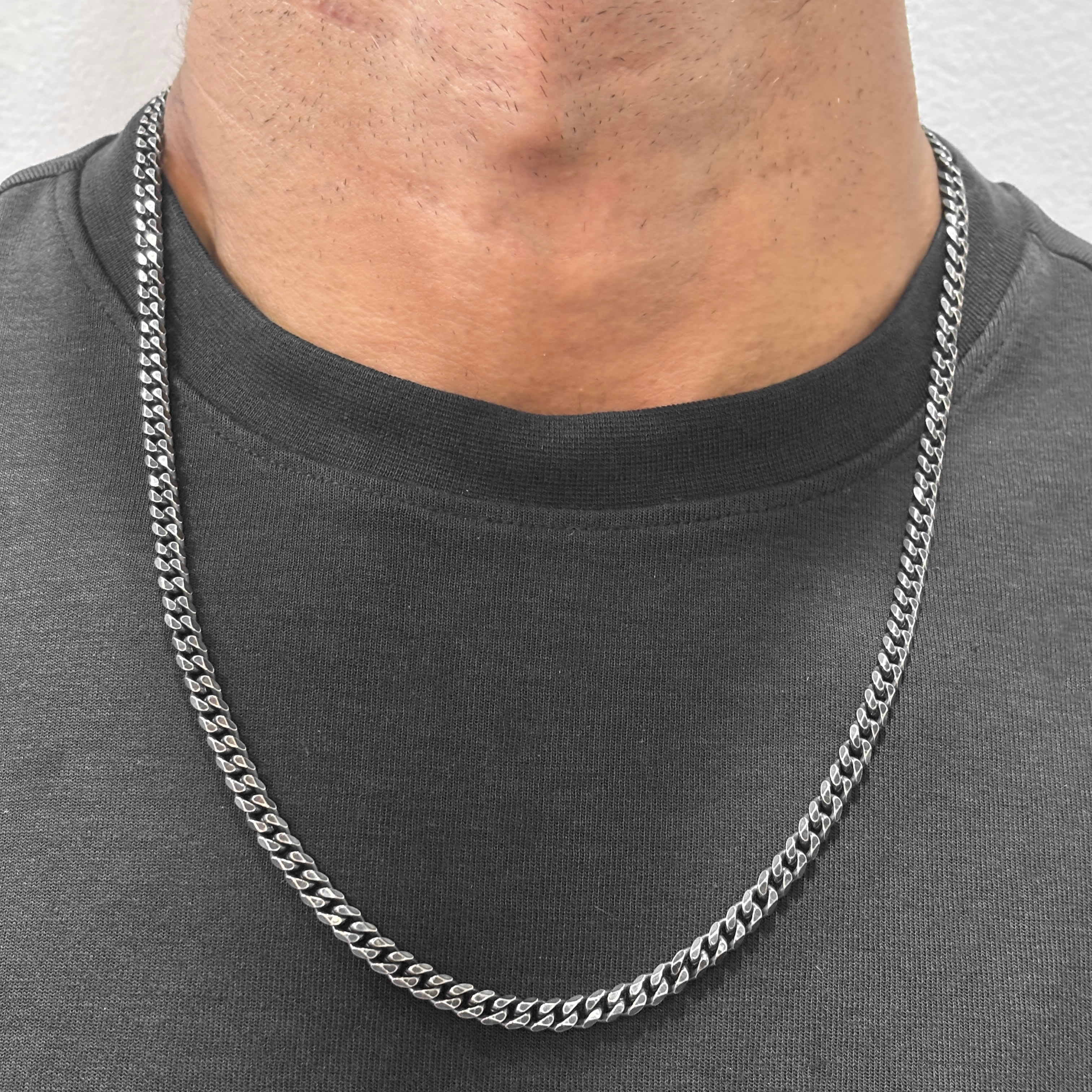 Smoked Cuban Chain 5MM